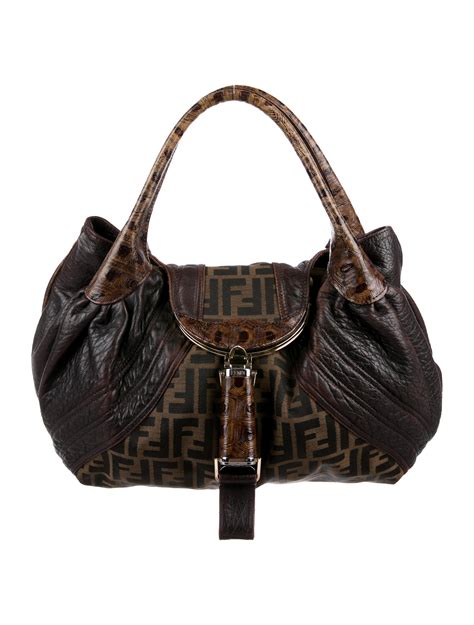 history of fendi spy bag|fendi spy bag zucca.